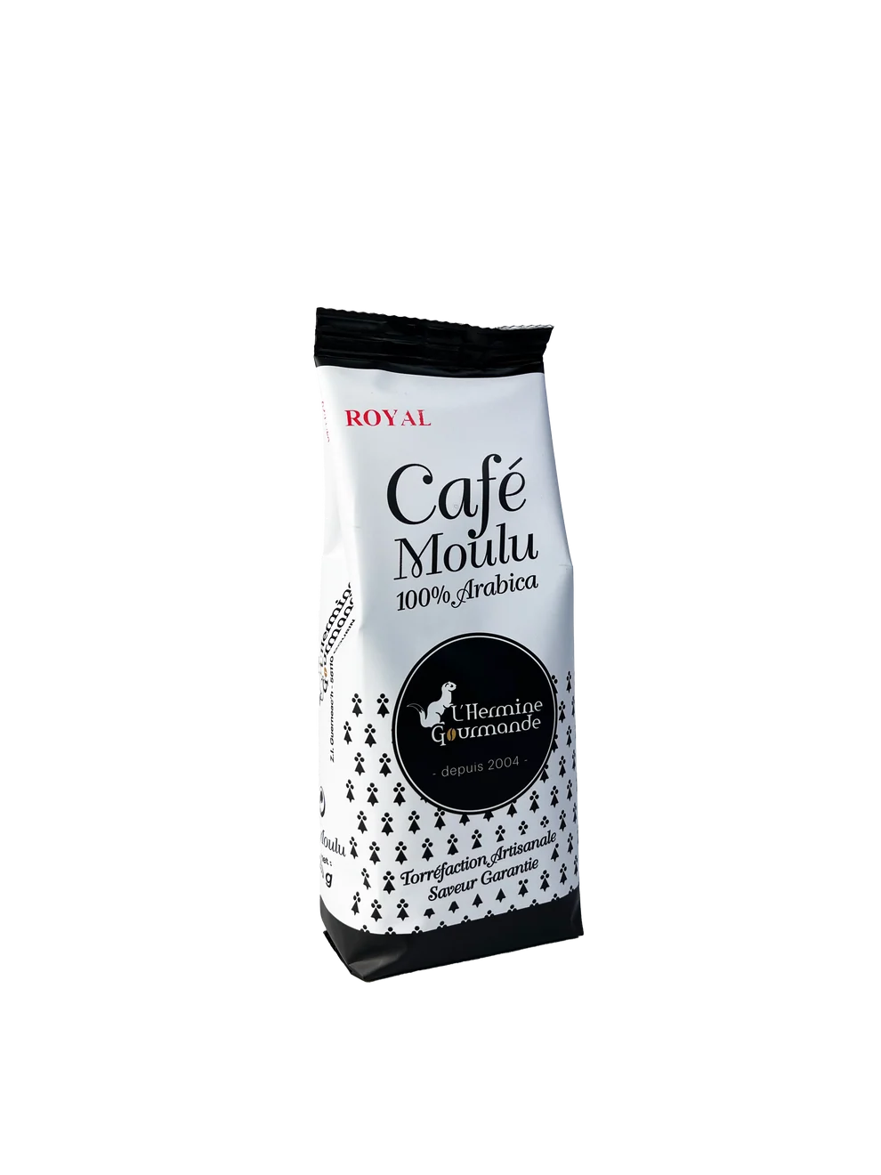 CAFÉ MOULU ‘‘Royal Grand Cru’’ L'Hermine Gourmande