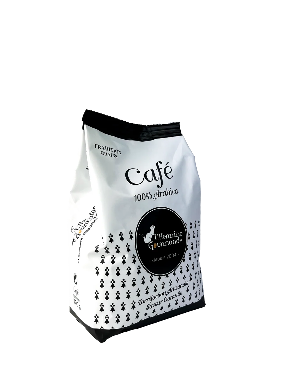 CAFÉ GRAINS ‘‘Tradition" L'Hermine Gourmande