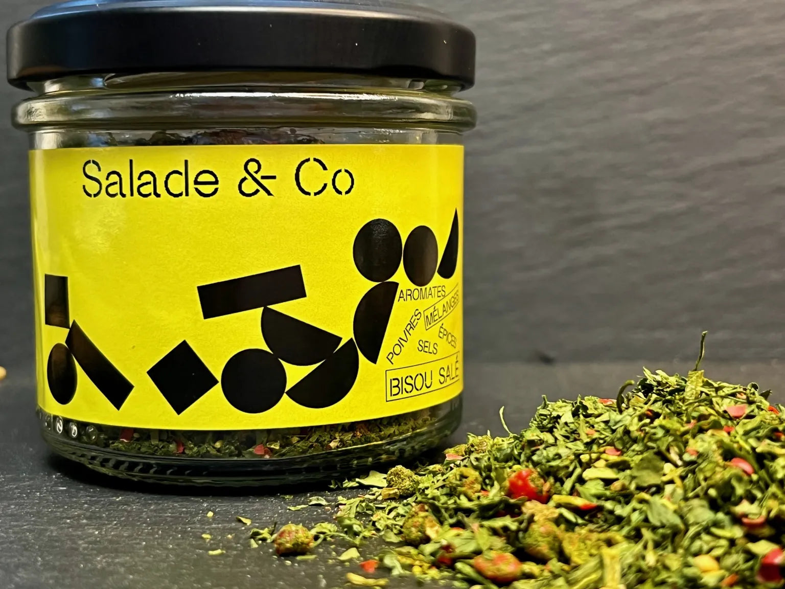 Salade & Co (mélange pour salades et poissons) Bisou Salé