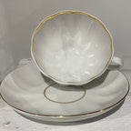 Tasse et sous-tasse Blanche - Compagnie & Co