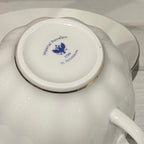 Tasse et sous-tasse Blanche - Compagnie & Co