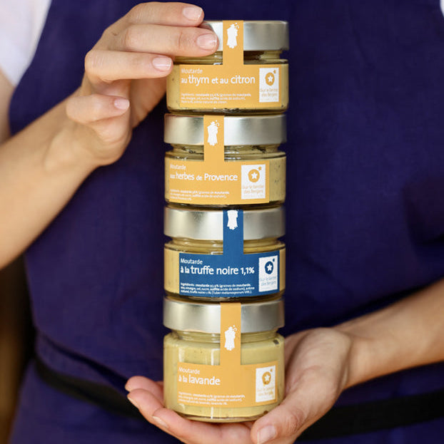 Moutarde au thym et au citron - Sur le Sentier des Bergers