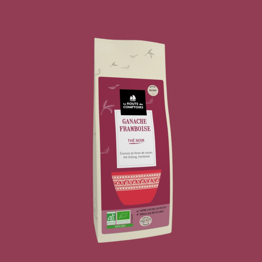 Thé ganache framboise - La Route des Comptoirs