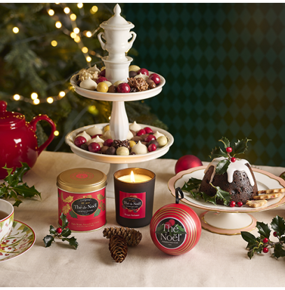 Bougie Thé de Noël® avec étui Compagnie & CO