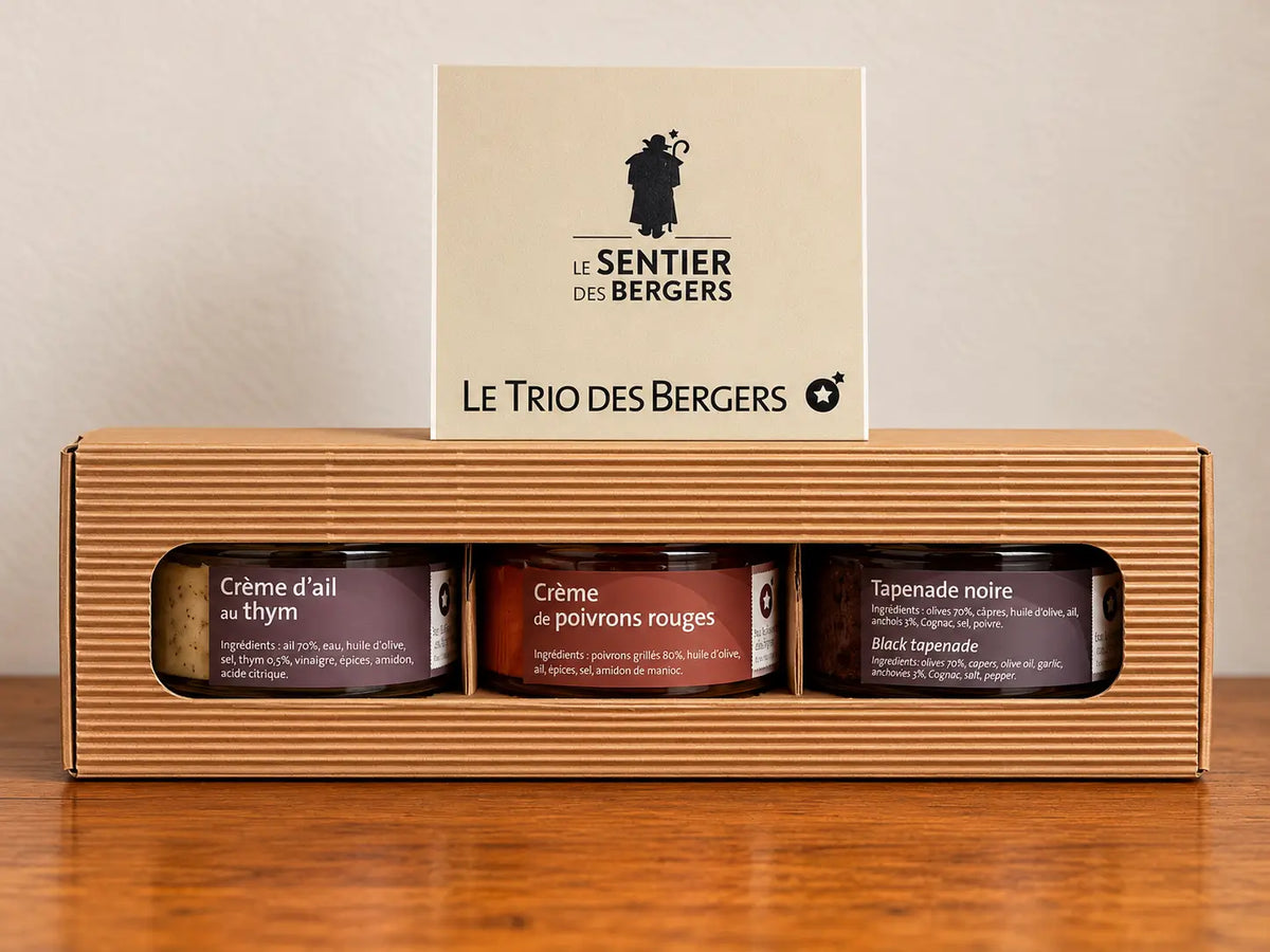 Coffret Tapenades à composer - Sur le Sentier des Bergers
