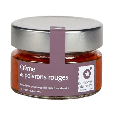 Crème de poivrons rouges - Sur le Sentier des Bergers