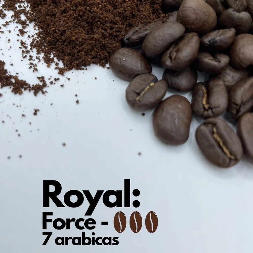 CAFÉ  GRAINS ‘‘Royal Grands Crus’’ L'Hermine Gourmande
