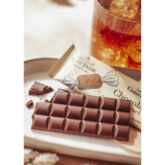La Petite Tablette Gourmande Lait & Caramel Salé Café Tasse