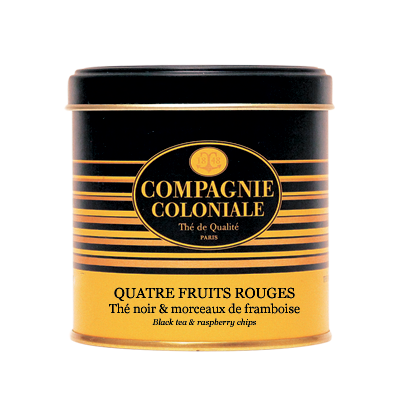 Thé noir  QUATRE FRUITS ROUGES Compagnie & Co