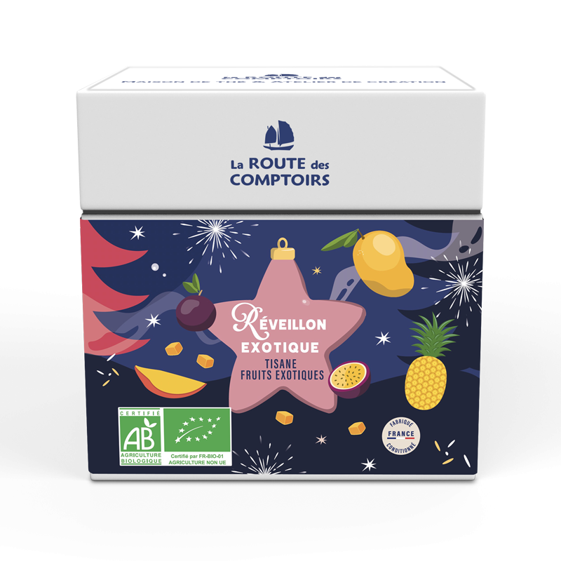 Tisane REVEILLON EXOTIQUE La Route des Comptoirs