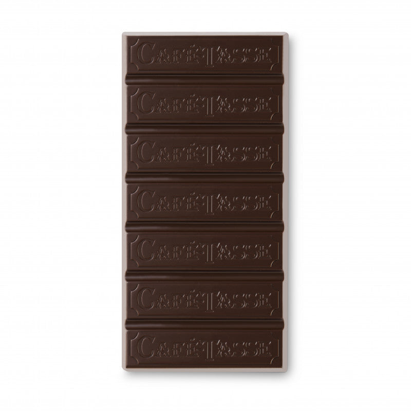 Tablette de chocolat Noir Fleur de Sel Café Tasse