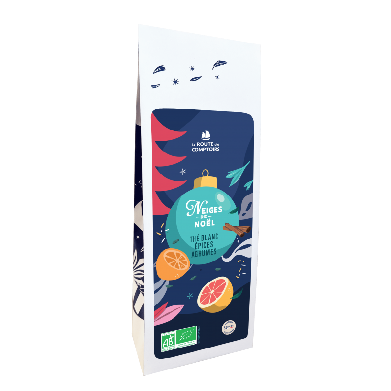 Thé blanc Neiges de Noël - La Route des Comptoirs