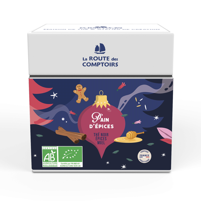 Thé noir PAIN D'ÉPICES La Route des Comptoirs