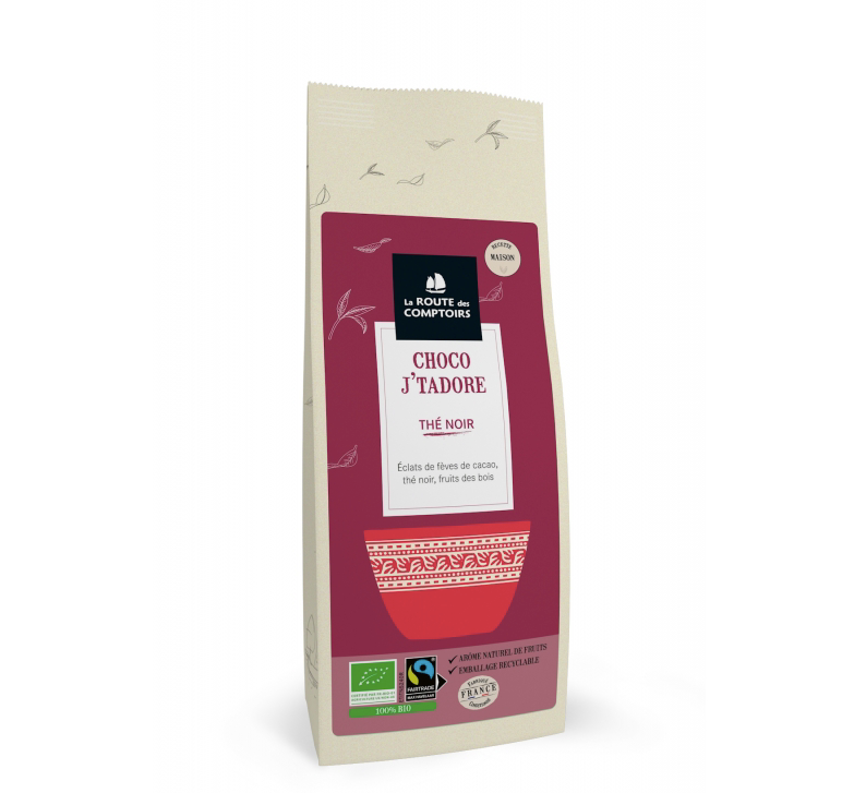 Thé noir CHOCO JT'ADORE La Route des Comptoirs