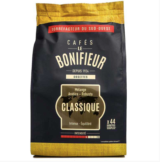 Café Dosettes souples "Classique" Le Bonifieur