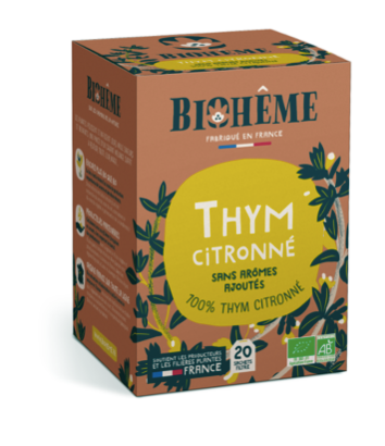 Tisane THYM CITRONNÉ Biohème