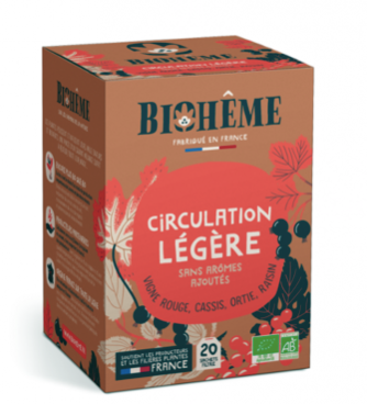 Tisane CIRCULATION LEGERE  Biohème