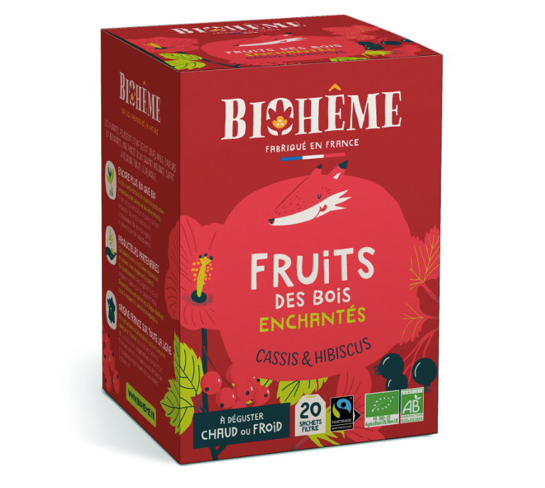 Tisane Fruits des Bois Enchantés  Biohème