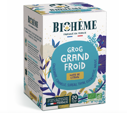 Tisane GROG GRAND FROID Biohème