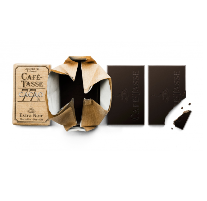 Mini-tablettes de chocolat en sachet individuel