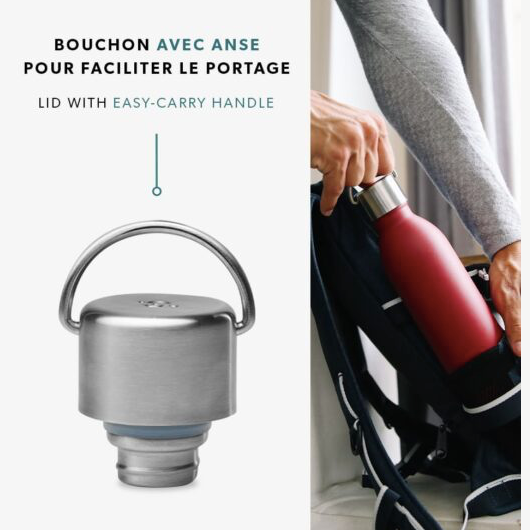 Bouteille isotherme active - Qwetch