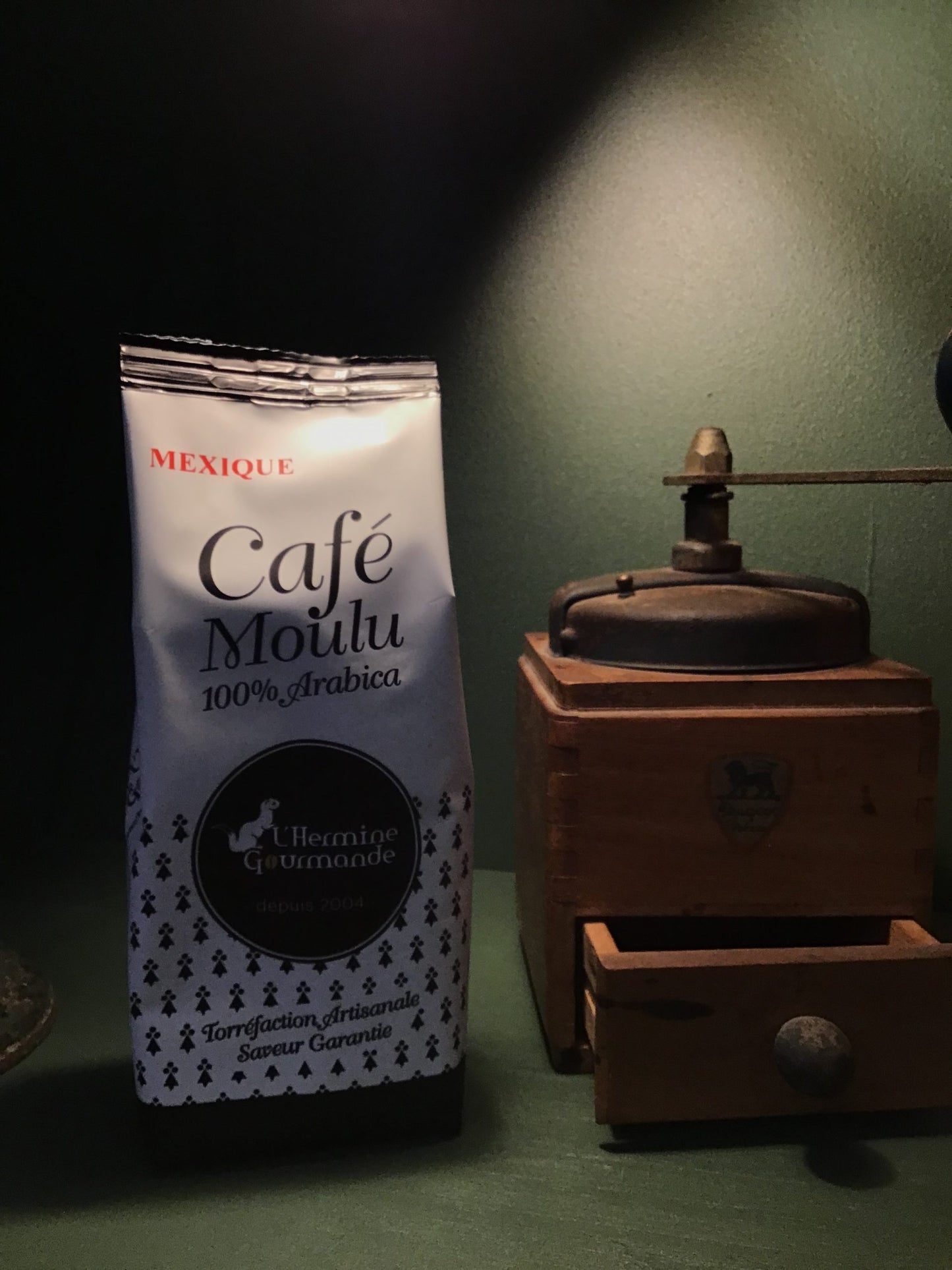 CAFÉ MOULU ‘‘Mexicain Altura Chocaman’’ L'Hermine Gourmande