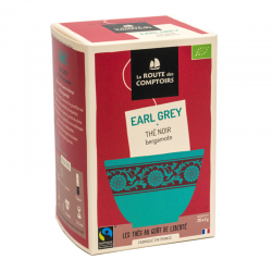 Thé noir EARL GREY La Route des Comptoirs