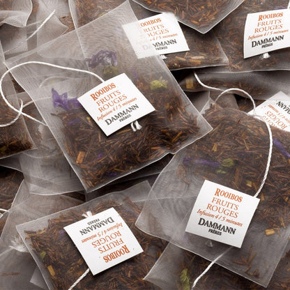 ROOIBOS FRUITS ROUGES, 25 SACHETS CRISTAL